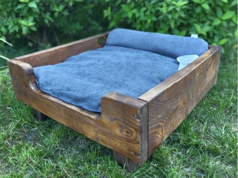 Kojo drewniane dla małego psa lub kota 500x400x300/145