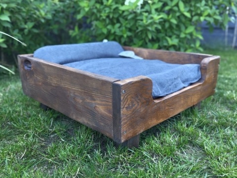 Kojo drewniane dla małego psa lub kota 500x400x300/145