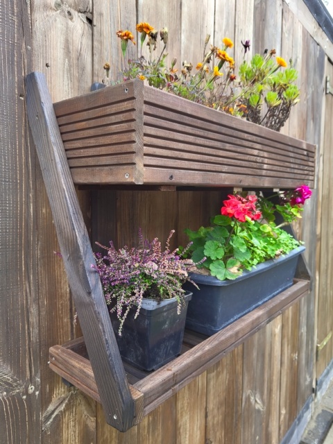 Doniczka 800x235x600 (SZxGxW) z półką